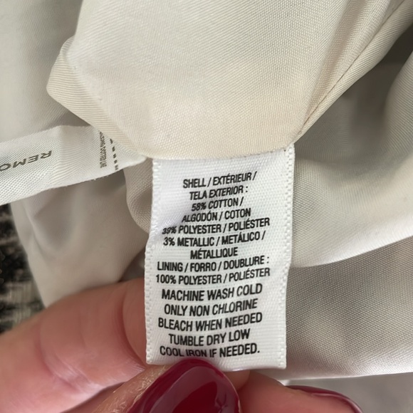 LOFT Metallic Mini Skirt - Picture 4 of 4